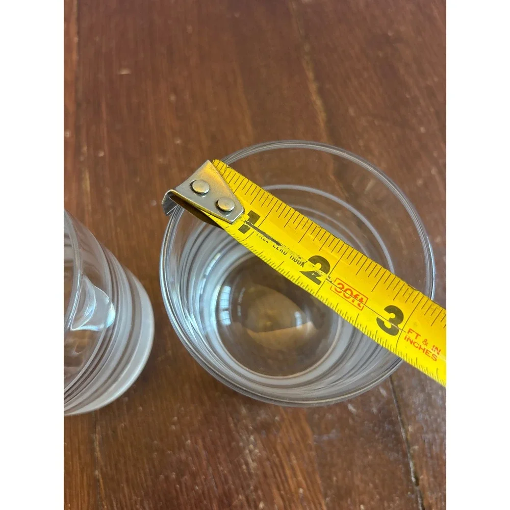 Kate Spade New York Lenox Larabee Dot Striped Lowball Glasses Set of 2 Crystal